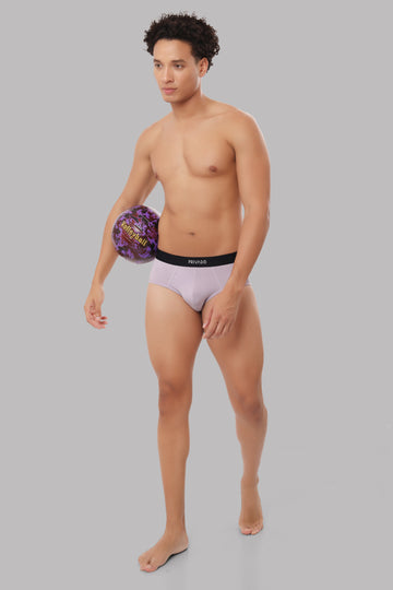 Plush Modal Briefs - Lavender Blush