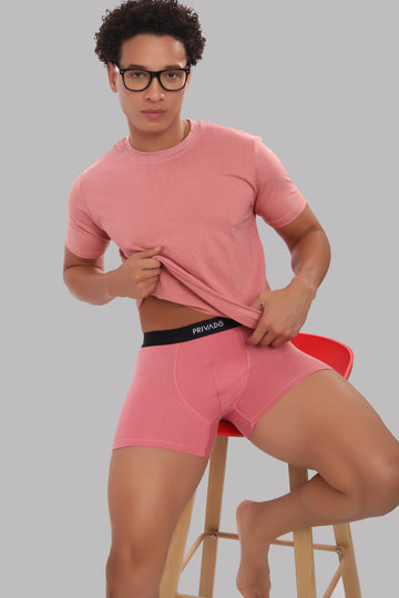 Plush Modal Trunks - Pink Lemonade