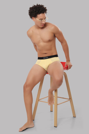 Bionic Bamboo Briefs - Pale Banana