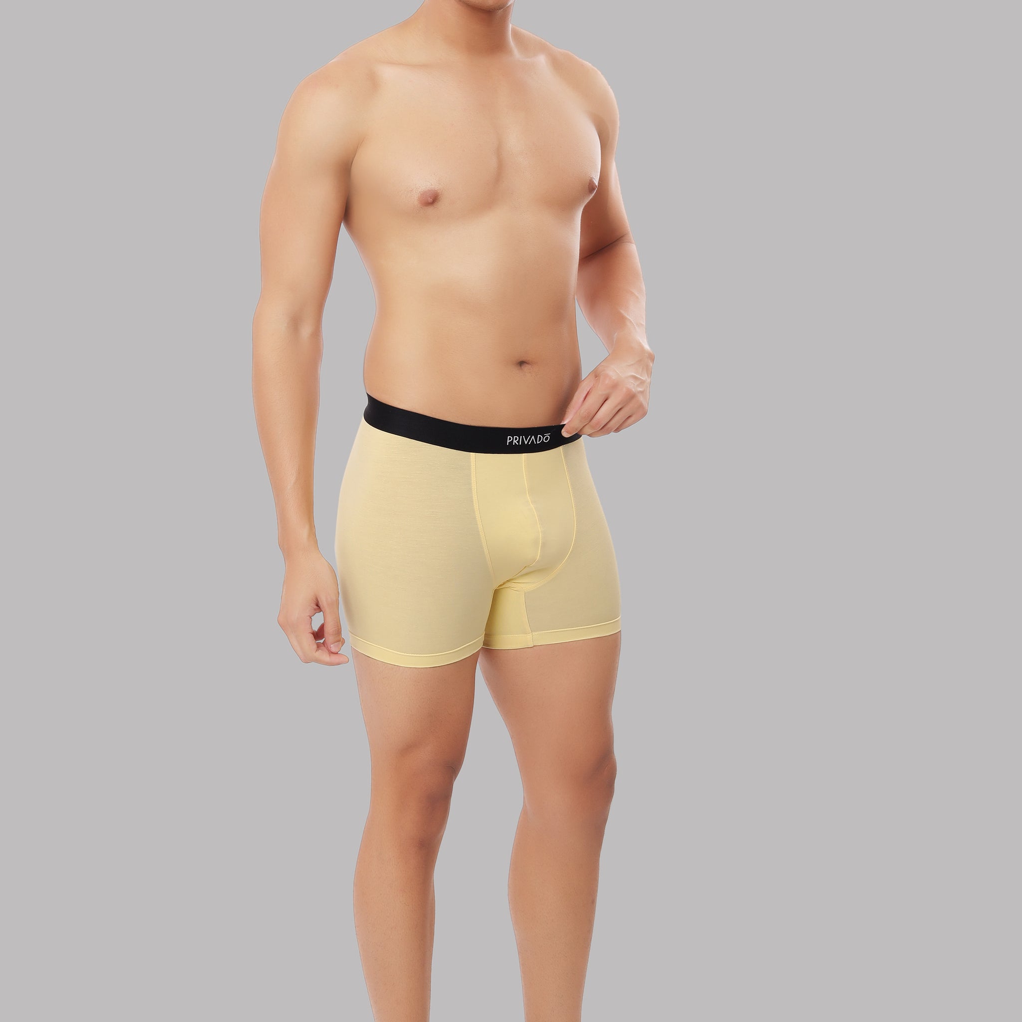 Bionic Bamboo Trunks - Pale Banana