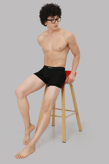 Plush Modal Trunks - Onyx Black