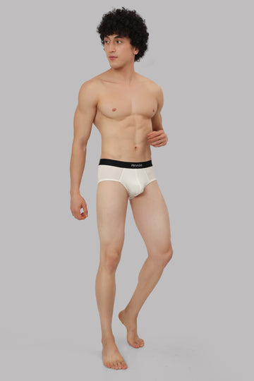 Bionic Bamboo Briefs - Coco Milk