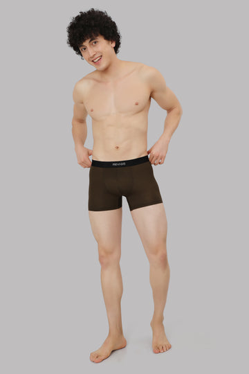 Plush Modal Trunks - Burnt Olive